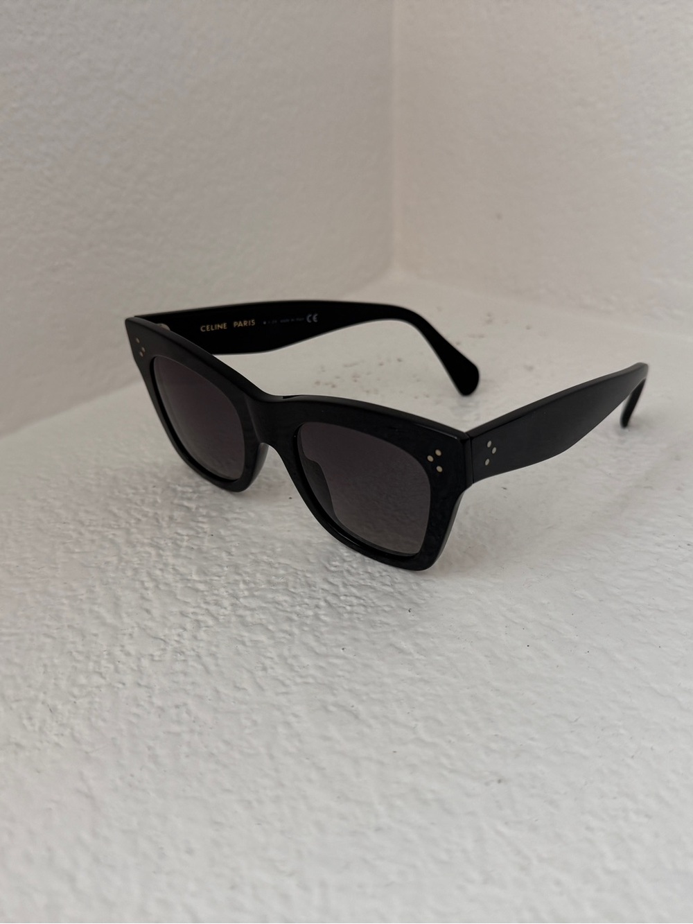 Celine Black Polarized Sunglasses